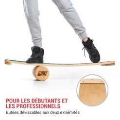 Promo ⌛ BoarderKING Planches D'équilibre Indoorboard Curved Planche D'équilibre 👏 -Vetements-de-sport Soldes Magasin 10039696 fr 0006 logo