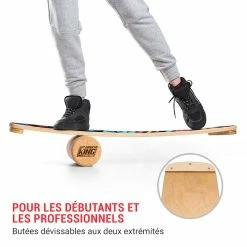 Le moins cher 🔥 BoarderKING Planches D'équilibre Indoorboard Curved Planche D'équilibre 🎁 11 Le moins cher 🔥 BoarderKING Planches D'équilibre Indoorboard Curved Planche D'équilibre 🎁 -Vetements-de-sport Soldes Magasin 10039697 fr 0006 logo