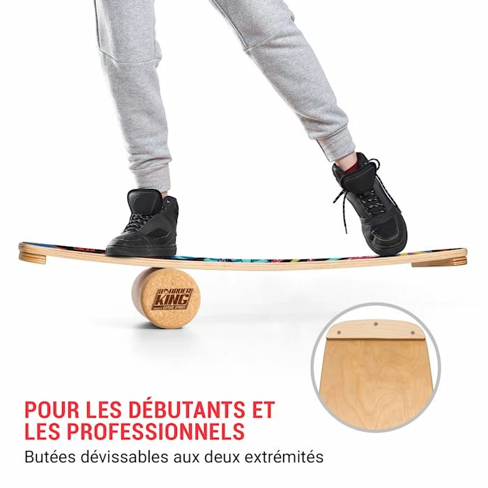 Le moins cher 🔥 BoarderKING Planches D'équilibre Indoorboard Curved Planche D'équilibre 🎁 6 Le moins cher 🔥 BoarderKING Planches D'équilibre Indoorboard Curved Planche D'équilibre 🎁 – Image 6