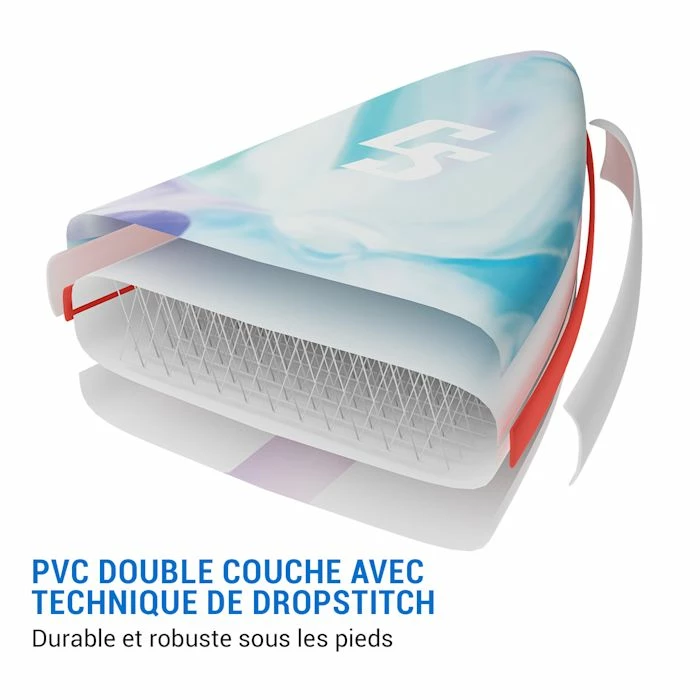 Bon marché 🎁 Capital Sports Planche De Paddle SUP Kipu Allrounder Tandem Planche à Pagaie Gonflable ✔️ 4 Bon marché 🎁 Capital Sports Planche De Paddle SUP Kipu Allrounder Tandem Planche à Pagaie Gonflable ✔️ – Image 4