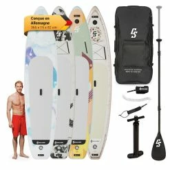 Le moins cher 💯 Capital Sports Planche De Paddle SUP Kipu Allrounder 365 Planche à Pagaie Gonflable Kit De Planche De SUP 🔔