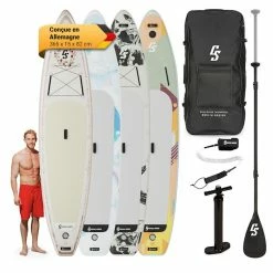 Meilleure affaire 🤩 Capital Sports Planche De Paddle SUP Kipu Allrounder 365 Planche à Pagaie Gonflable Kit De Planche De SUP 😉