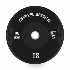 Promo 🛒 Capital Sports Disques Pour Haltère Resilior Dropable Disques Poids 10x 5kg 🌟