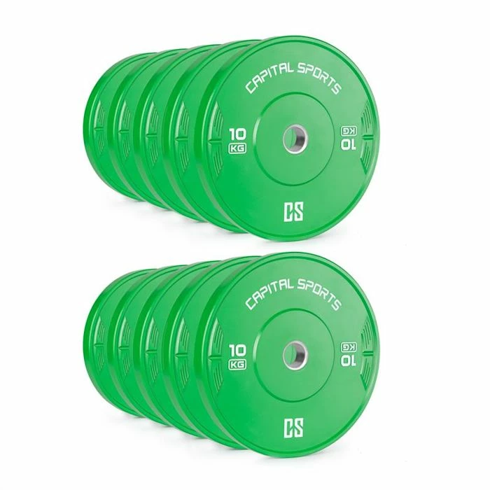 Grosses soldes 👍 Capital Sports Disques Pour Haltère Nipton Bumper Plates 5 Paires ✨ 1 Grosses soldes 👍 Capital Sports Disques Pour Haltère Nipton Bumper Plates 5 Paires ✨