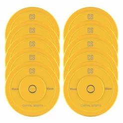 Nouveau 👏 Capital Sports Disques Pour Haltère Nipton Bumper Plates 5 Paires 🥰