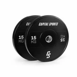 Acheter 😉 Capital Sports Disques Pour Haltère Sports Elongate 2020 Bumper Plates 2 X 15 Kg Gomme Dure 50,4 Mm 🎁