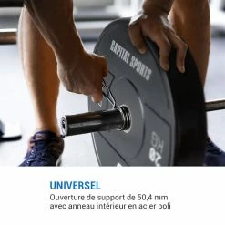 Bon marché 😍 Capital Sports Disques Pour Haltère Elongate 2020 Bumper Plate 🌟 -Vetements-de-sport Soldes Magasin 60002757 fr 0003 logo