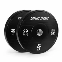 Bon marché 😍 Capital Sports Disques Pour Haltère Elongate 2020 Bumper Plate 🌟