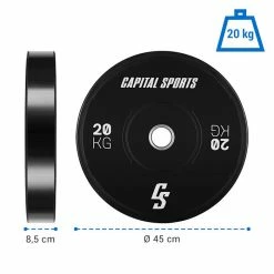 Bon marché 😍 Capital Sports Disques Pour Haltère Elongate 2020 Bumper Plate 🌟 -Vetements-de-sport Soldes Magasin 60002757 yy 0006 logo