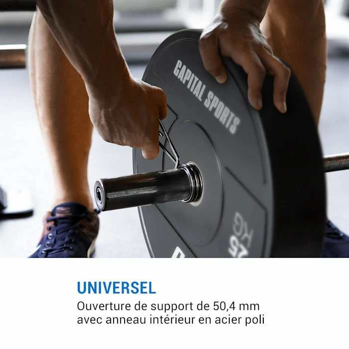 Offres 🔥 Capital Sports Disques Pour Haltère Elongate 2020 Bumper Plate 😉 3 Offres 🔥 Capital Sports Disques Pour Haltère Elongate 2020 Bumper Plate 😉 – Image 3