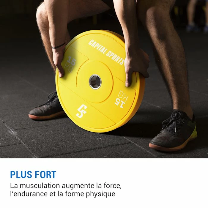 Nouveau ⭐ Capital Sports Disques Pour Haltère Nipton 2021 Plaque De Poids 😉 5 Nouveau ⭐ Capital Sports Disques Pour Haltère Nipton 2021 Plaque De Poids 😉 – Image 5