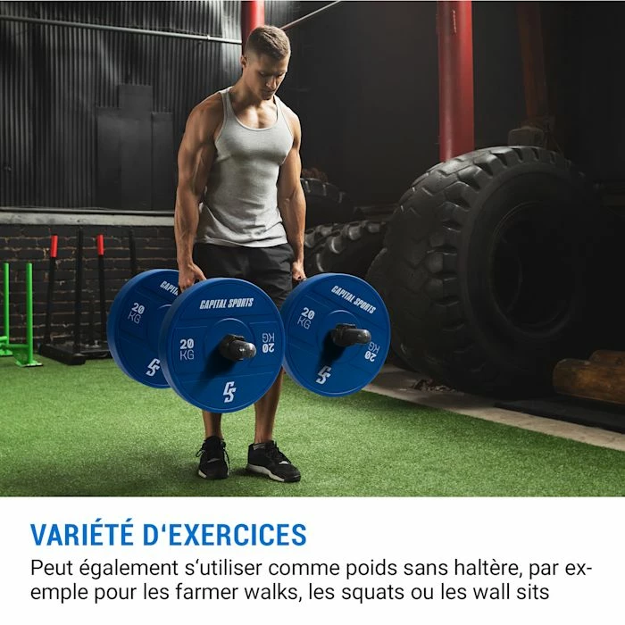 Meilleure affaire ✨ Capital Sports Disques Pour Haltère Nipton 2021 Plaque De Poids ⌛ 4 Meilleure affaire ✨ Capital Sports Disques Pour Haltère Nipton 2021 Plaque De Poids ⌛ – Image 4