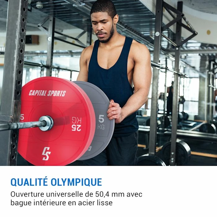 Vente flash 🔥 Capital Sports Disques Pour Haltère Nipton 2021 Plaque De Poids ✔️ 3 Vente flash 🔥 Capital Sports Disques Pour Haltère Nipton 2021 Plaque De Poids ✔️ – Image 3