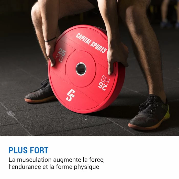 Vente flash 🔥 Capital Sports Disques Pour Haltère Nipton 2021 Plaque De Poids ✔️ 5 Vente flash 🔥 Capital Sports Disques Pour Haltère Nipton 2021 Plaque De Poids ✔️ – Image 5